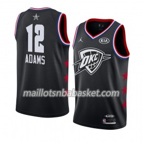 Maillot Homme Oklahoma City Thunder Steven Adams 12 2019 All-Star Jordan Brand Noir Swingman